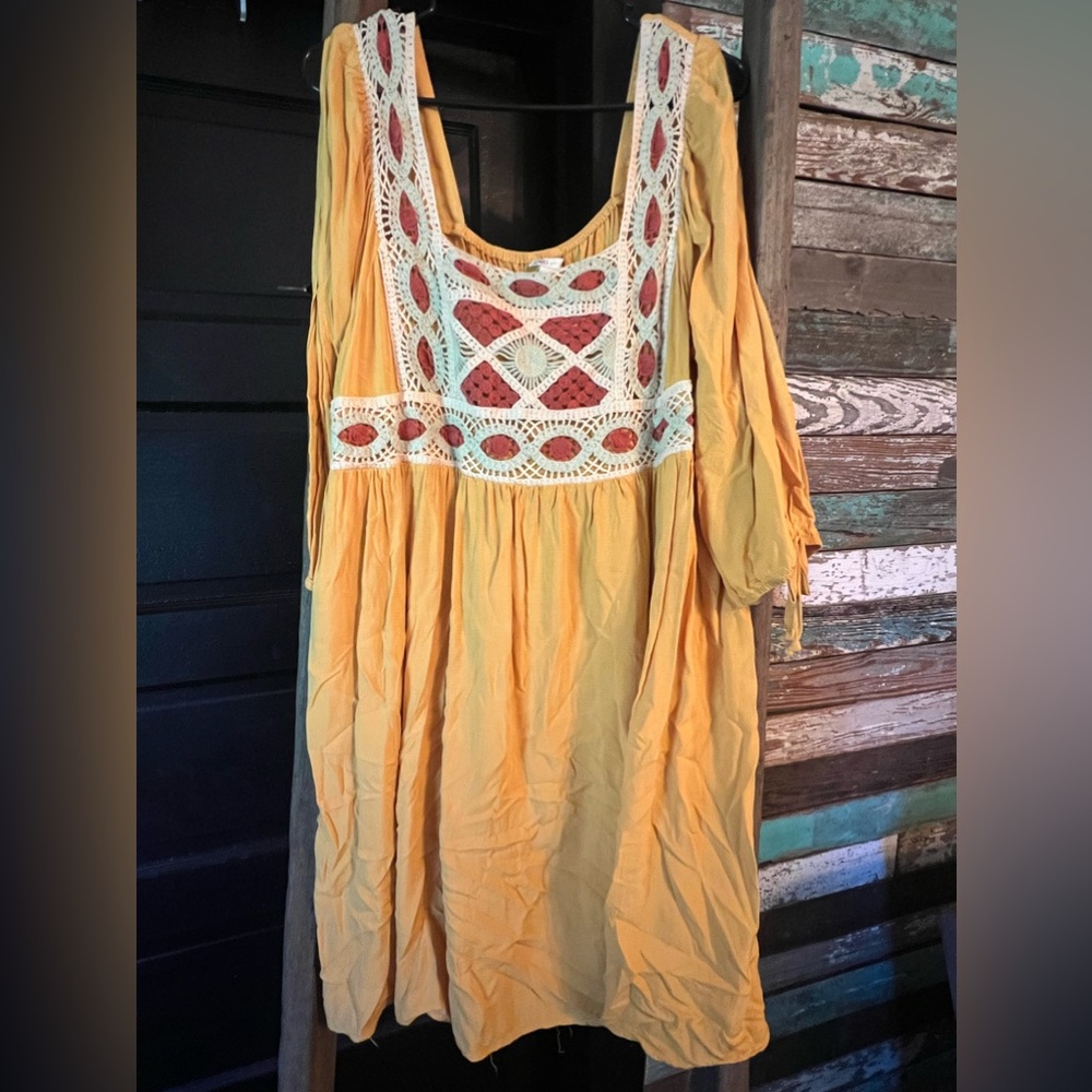 Yellow dress